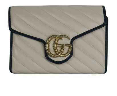GG Marmont Wallet On Chain, £1,100, Front view
